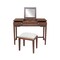 International Concepts Vanity Table with Vanity Bench, Espresso K-BE581-2-DT-2 - alternate 2